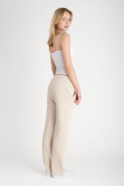 Sweatpants Girl Straight Latte melange