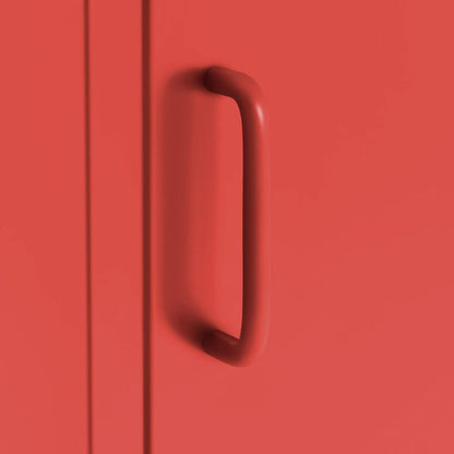 Habitat Tall 1 Door 4 Shelf Locker - Red ( B Grade 47567 )