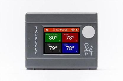 Tappecue Touch - 4 Probe WiFi BBQ Thermometer - Smoker Guru