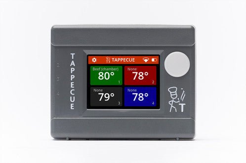 Tappecue Touch - 4 Probe WiFi BBQ Thermometer - Smoker Guru