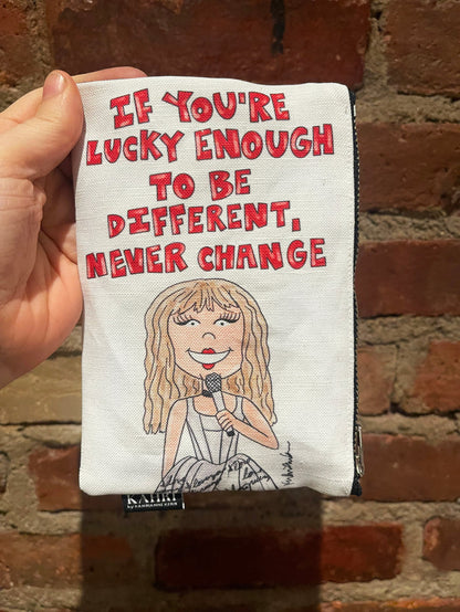 Taylor Quote Coin Purse