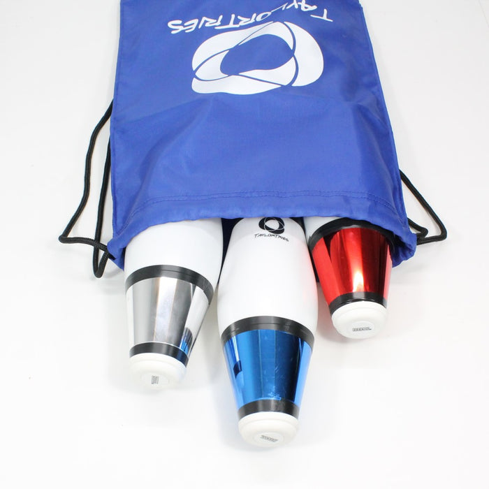 Taylor Tries Signature Juggling Club Set with Drawstring Bag - Set of 3 — view 4
