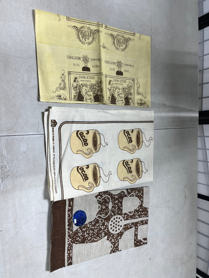 Tea Towel Lot I, 3 pc