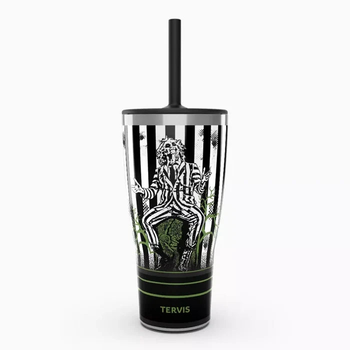 Tervis Beetlejuice - Beetlejuice Beetlejuice 30 Oz Stainless Steel Tumbler with Straw Lid