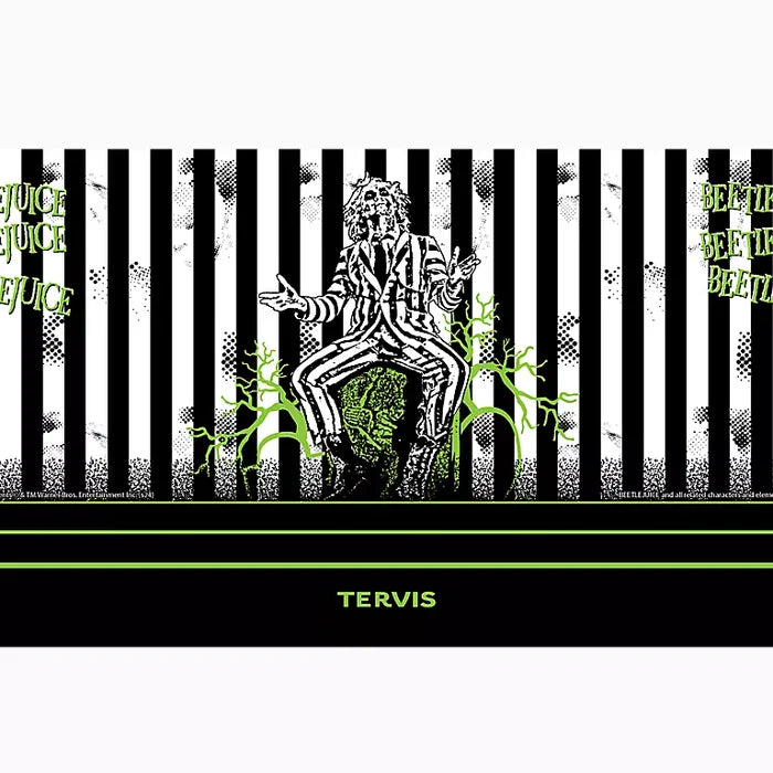 Tervis Beetlejuice - Beetlejuice Beetlejuice 30 Oz Stainless Steel Tumbler with Straw Lid
