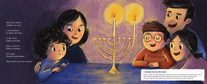 The Book of Candles: Eight Poems for Hanukkah by Laurel Snyder