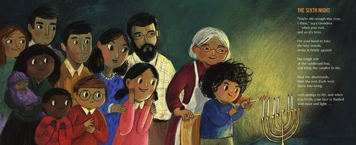 The Book of Candles: Eight Poems for Hanukkah by Laurel Snyder