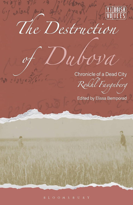 The Destruction of Dubova: Chronicle of a Dead City by Rokhl Faygnberg