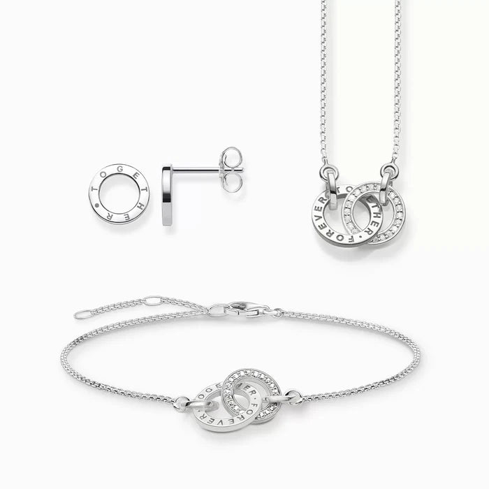 Thomas Sabo Collier Forever Together klein silber – SCKE150159