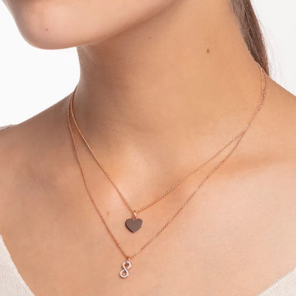 Thomas Sabo Kette Herz roségold – KE2048-415-40-L45V