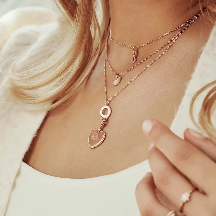 Thomas Sabo Kette Herz roségold – KE2048-415-40-L45V