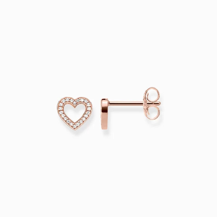 Thomas Sabo Ohrstecker Herzen groß – H1945-416-14