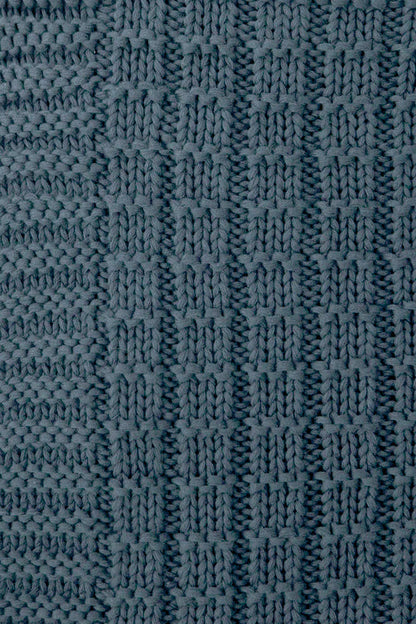 Throw - Tanami Cotton - Bluestone