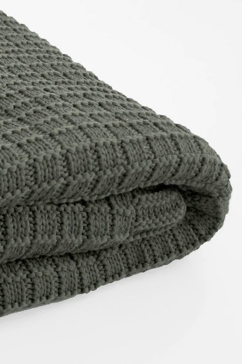 Throw - Tanami Cotton - Moss