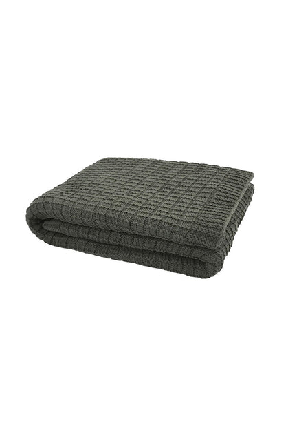 Throw - Tanami Cotton - Moss