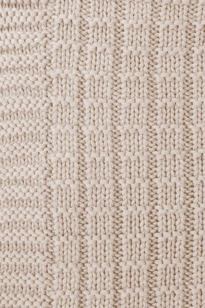 Throw - Tanami Cotton - Stone