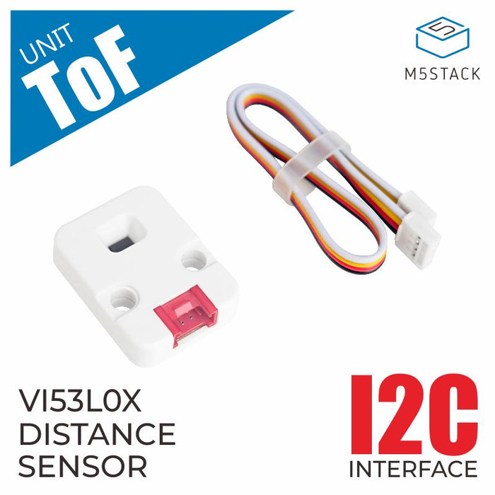 Time-of-Flight Distance Ranging Sensor Unit (VL53L0X) - m5stack-store