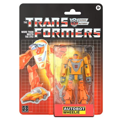 Transformers Retro Card Autobot Wheelie Action Figure