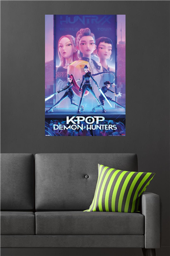 Trends International Netflix K-Pop Demon Hunters (2025) - One Sheet Wall Poster