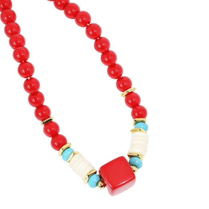 Treasure Jewels Inc. Trinket Red Necklace