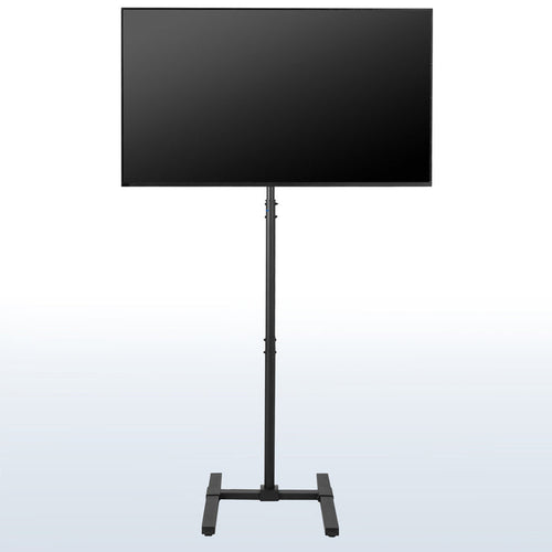 Height adjustable TV stand.