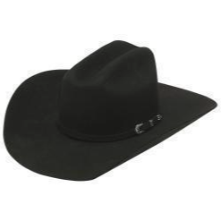 Twister 5X Australian Wool Blend Hat in Black
