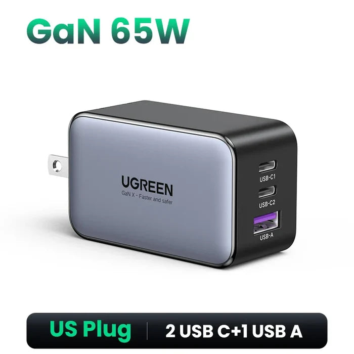 3 Ports GaN 65W US / CHINA
