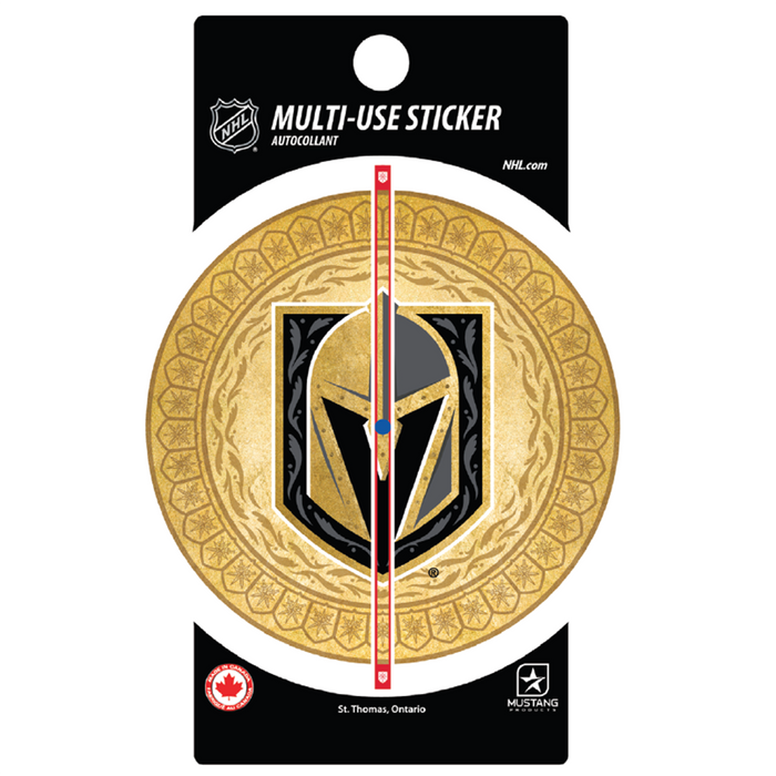 Vegas Golden Knights 3 x 5 Center Ice Decal - Vegas Team Store