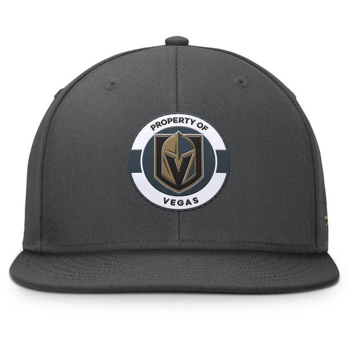 Vegas Golden Knights Adjustable Flat Brim Train Cap