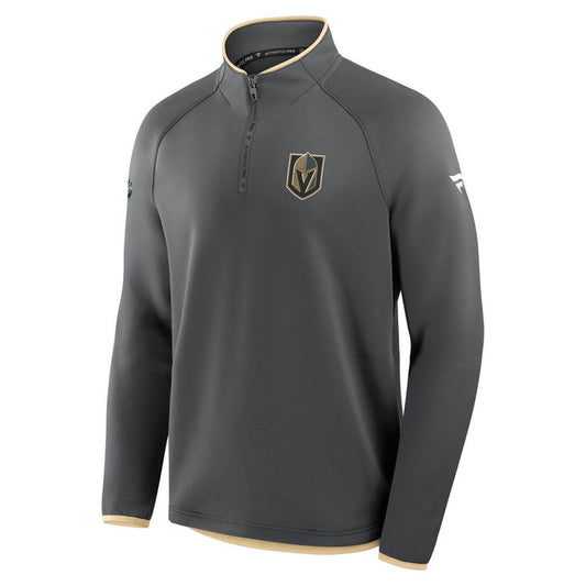 Vegas Golden Knights Authentic Pro Rink Quarter Zip Fleece