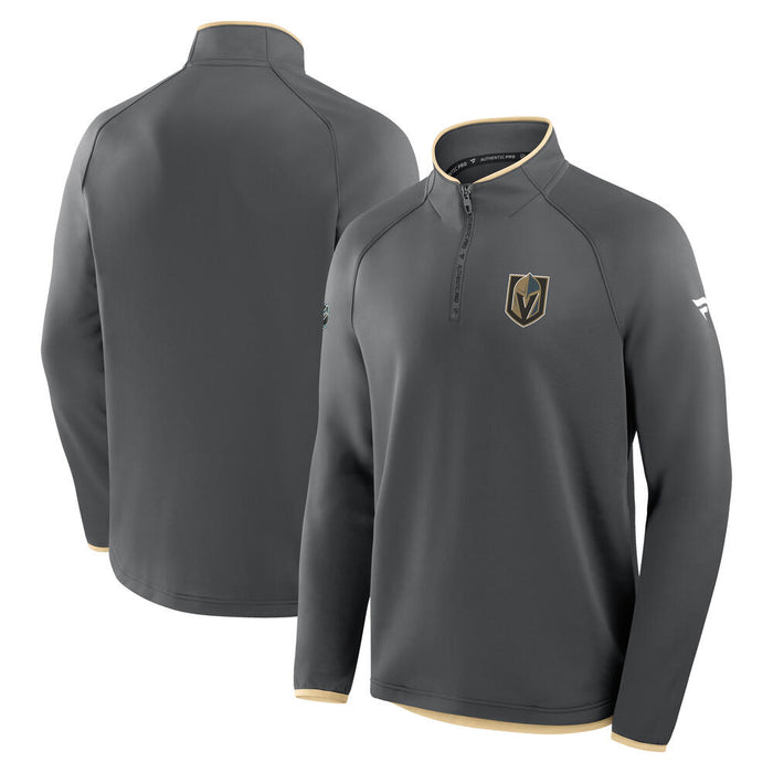 Vegas Golden Knights Authentic Pro Rink Quarter Zip Fleece