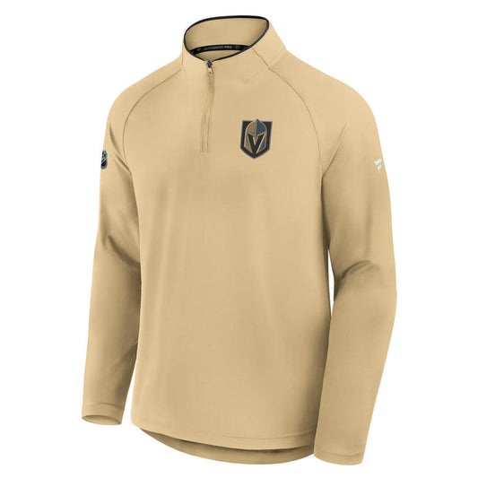 Vegas Golden Knights Authentic Pro Training Quarter Zip - Vegas Team Store