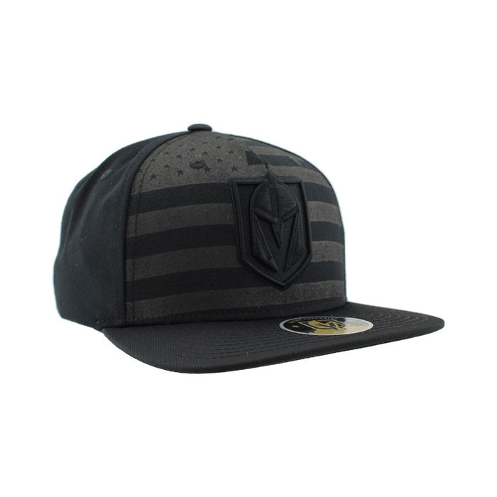 Vegas Golden Knights Blackout Military Appreciation Cap - Vegas Team Store