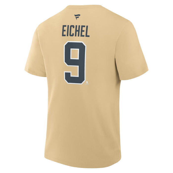 Vegas Golden Knights Eichel Authentic Stack Name & Number Tee - Vegas Team Store