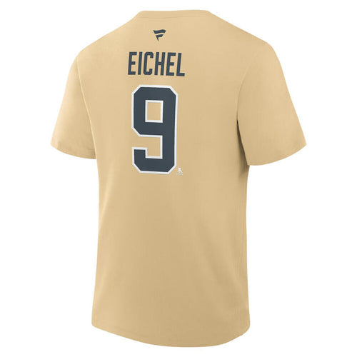 Vegas Golden Knights Eichel Authentic Stack Name & Number Tee - Vegas Team Store