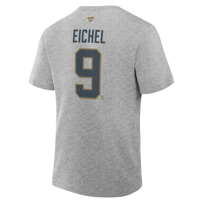 Vegas Golden Knights Eichel Authentic Stack Name & Number Tee - Vegas Team Store