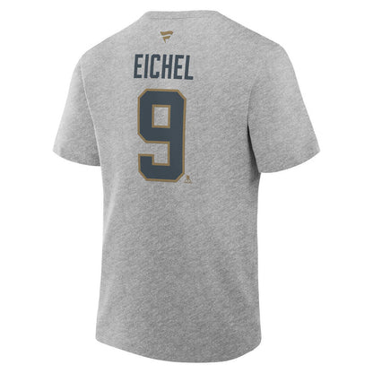 Vegas Golden Knights Eichel Authentic Stack Name & Number Tee - Vegas Team Store