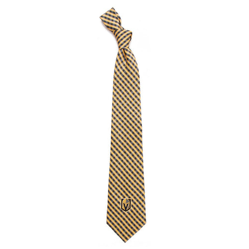 Vegas Golden Knights Gingham Tie