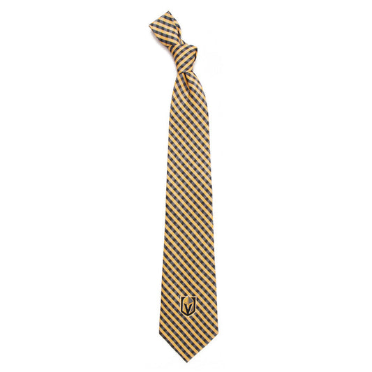 Vegas Golden Knights Gingham Tie