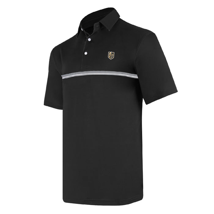 Vegas Golden Knights Hamilton Stripe Polo - Vegas Team Store