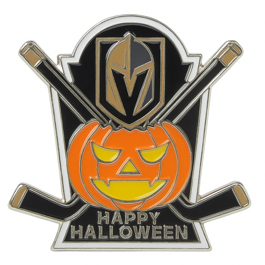 Vegas Golden Knights Happy Halloween Lapel Pin - Vegas Team Store