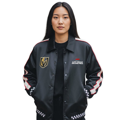 Vegas Golden Knights LV Grand Prix Bomber - Vegas Team Store