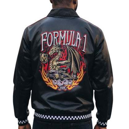 Vegas Golden Knights LV Grand Prix Bomber - Vegas Team Store