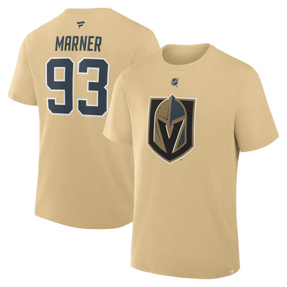 Vegas Golden Knights Marner Authentic Stack Name & Number Tee - Vegas Team Store