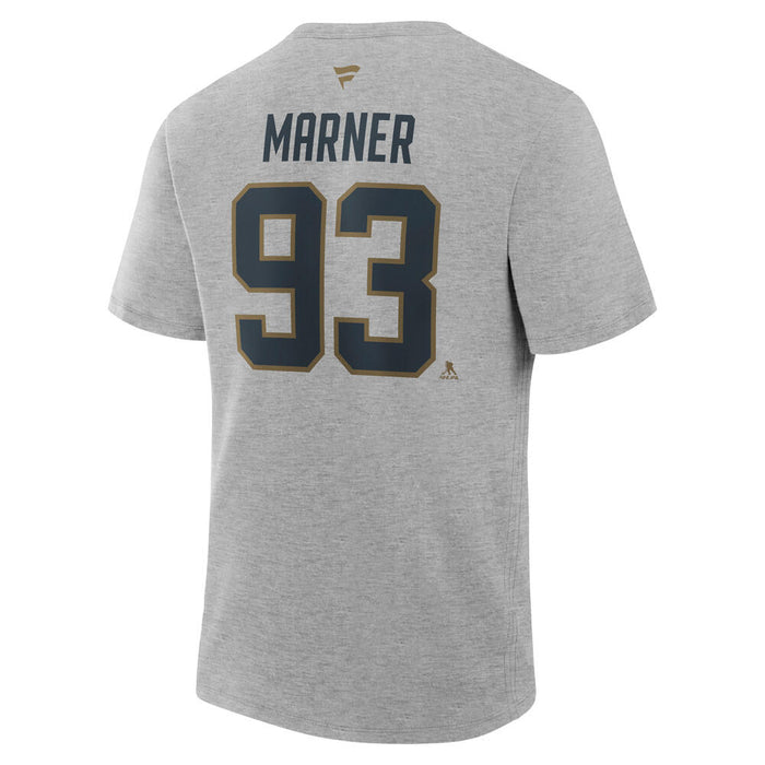 Vegas Golden Knights Marner Authentic Stack Name & Number Tee - Vegas Team Store