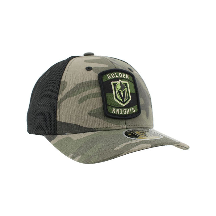 Vegas Golden Knights Military Appreciation Trucker Hat - Vegas Team Store