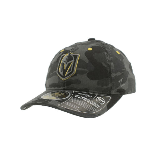 Vegas Golden Knights Military Appreciation Washed Camo Cap