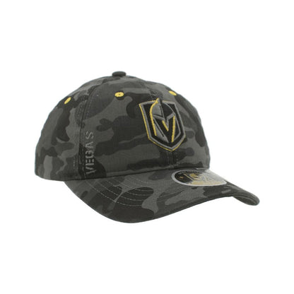 Vegas Golden Knights Military Appreciation Washed Camo Cap