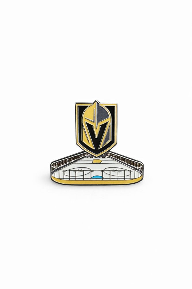 Vegas Golden Knights Primary Logo Rink View Pin - Vegas Team Store