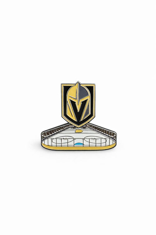 Vegas Golden Knights Primary Logo Rink View Pin - Vegas Team Store